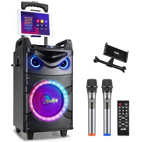 Moukey MTs10-2 - 2 Wireless Microphones 160 Watt