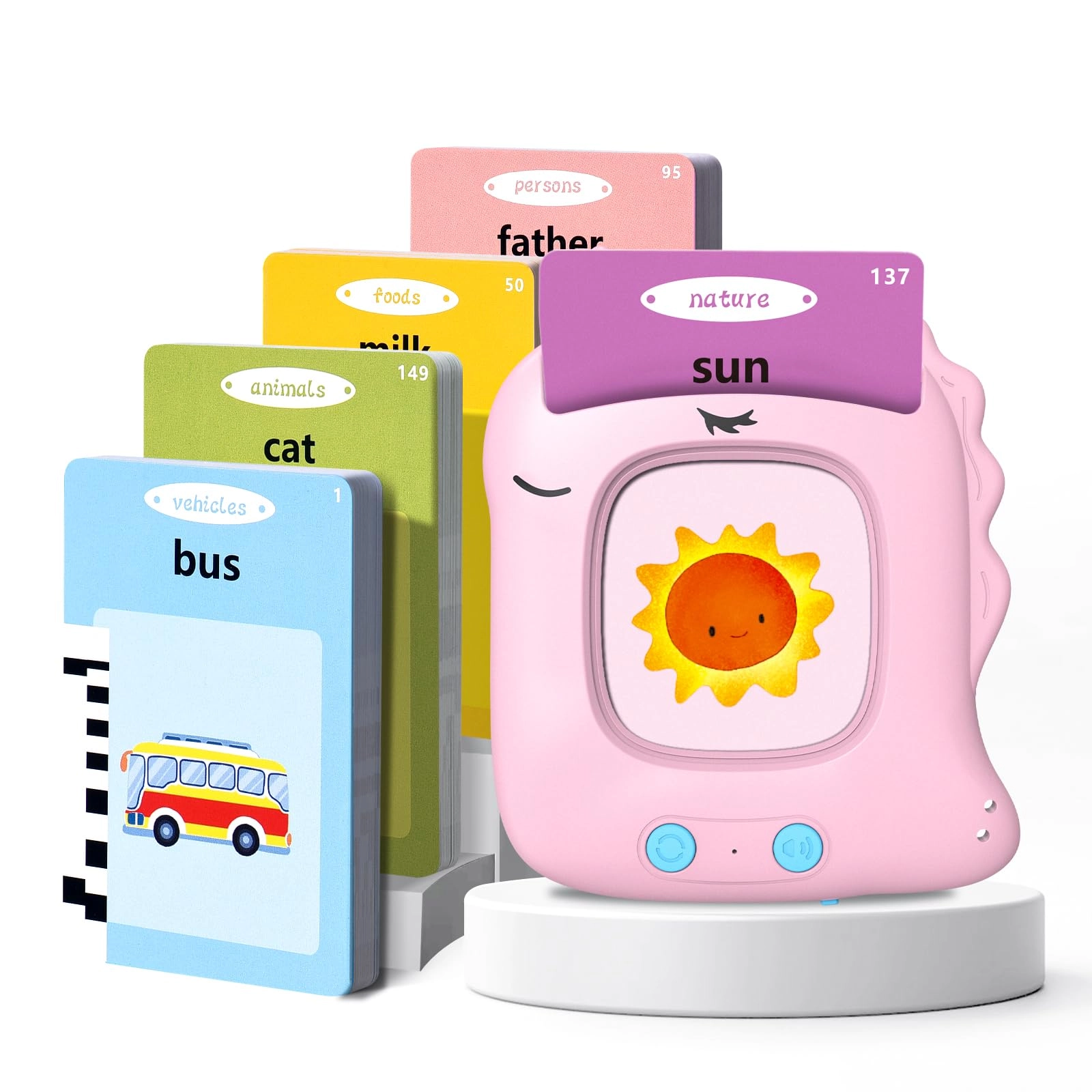 visator Flash Cards Language - 1-6 Years Old