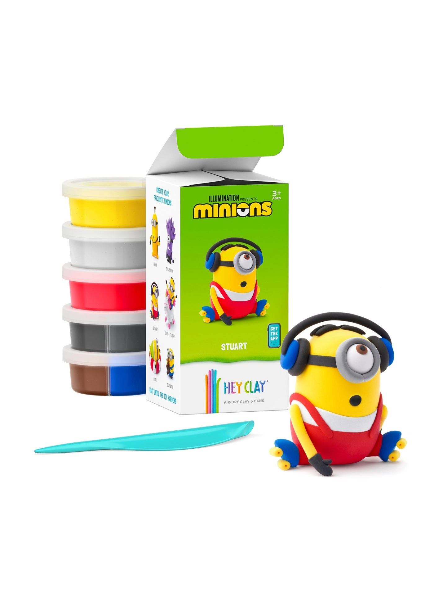 Minions Stuart - modelling clay 3+ years 5 cans