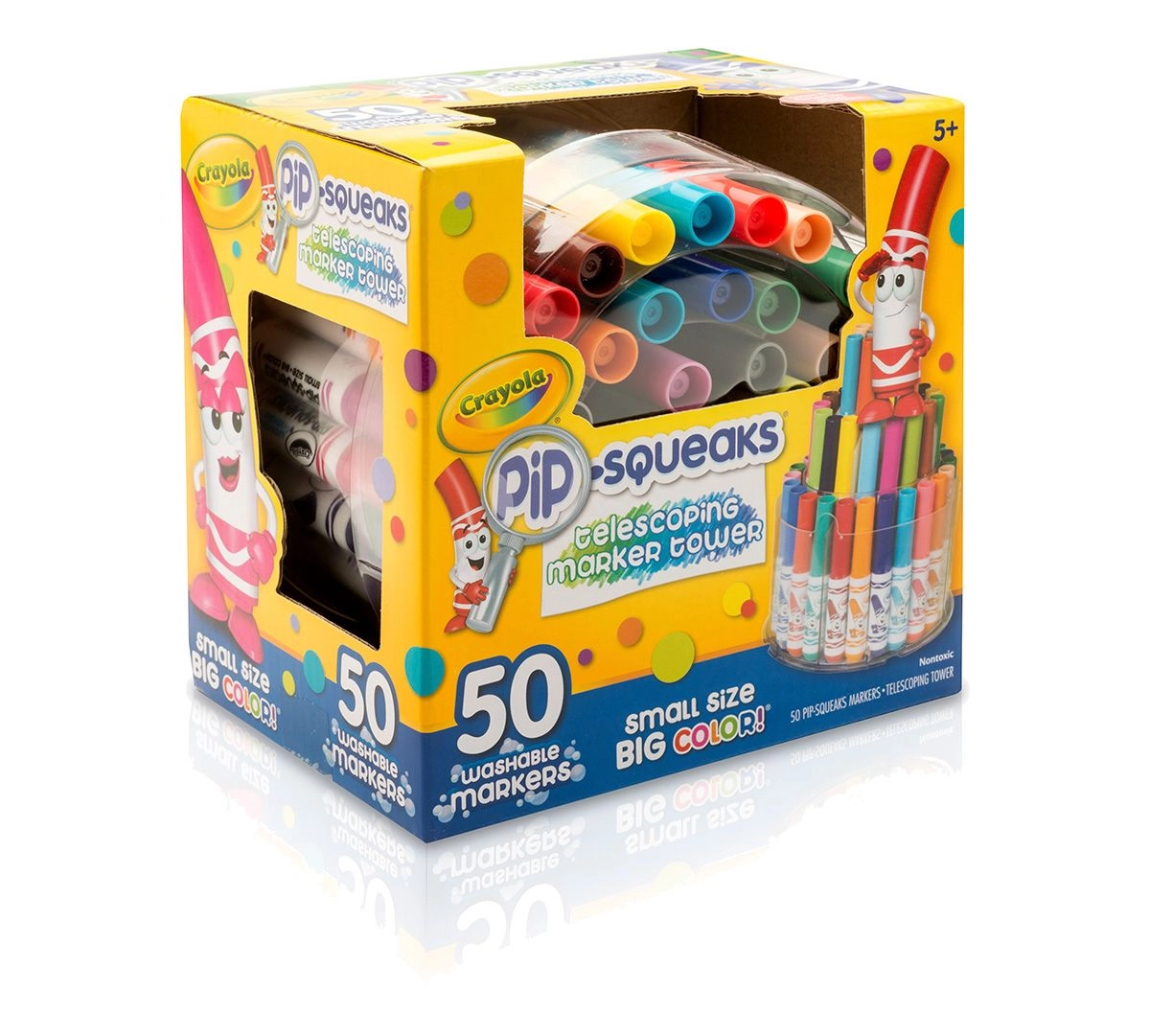 Pip Squeaks - 50 Pcs Multi Colour