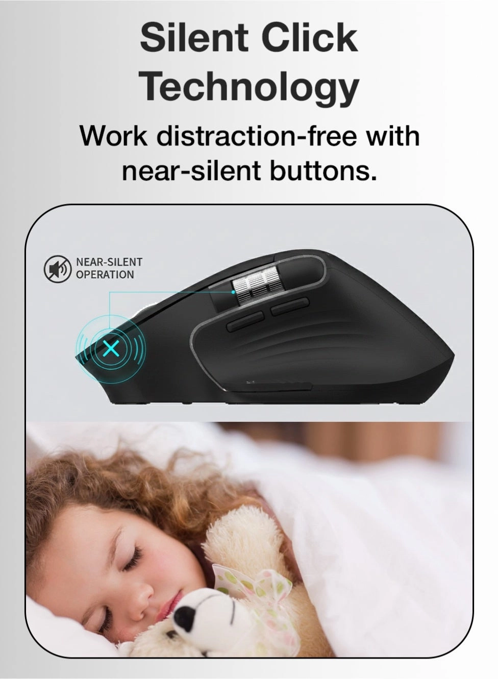 ErgoFlow Pro - 2.4ghz Wireless Bluetooth USB