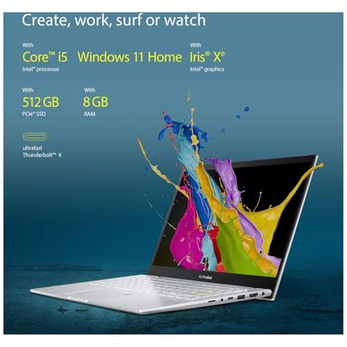 Vivobook Flip 14 - 14'' Core i5-1135G7 8GB 512GB SSD