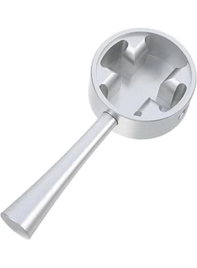 Zerodeko coffee machine steam lever - Silver Aluminum Alloy