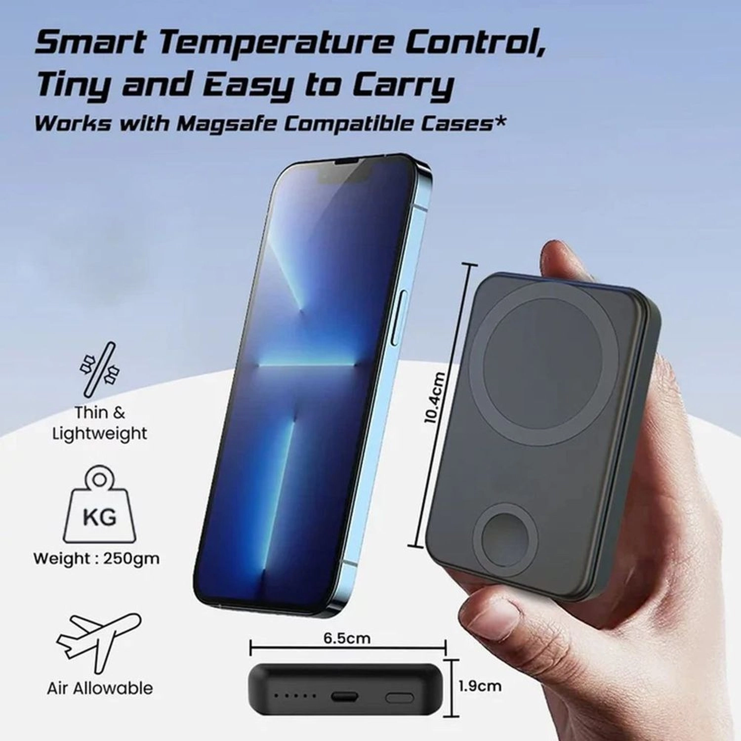 M1W - 10000mAh 15W Wireless