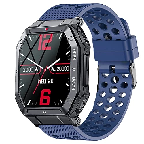 Watch Band for EIGIIS K55 - Soft Silicagel Blue Fits 140mm-200mm