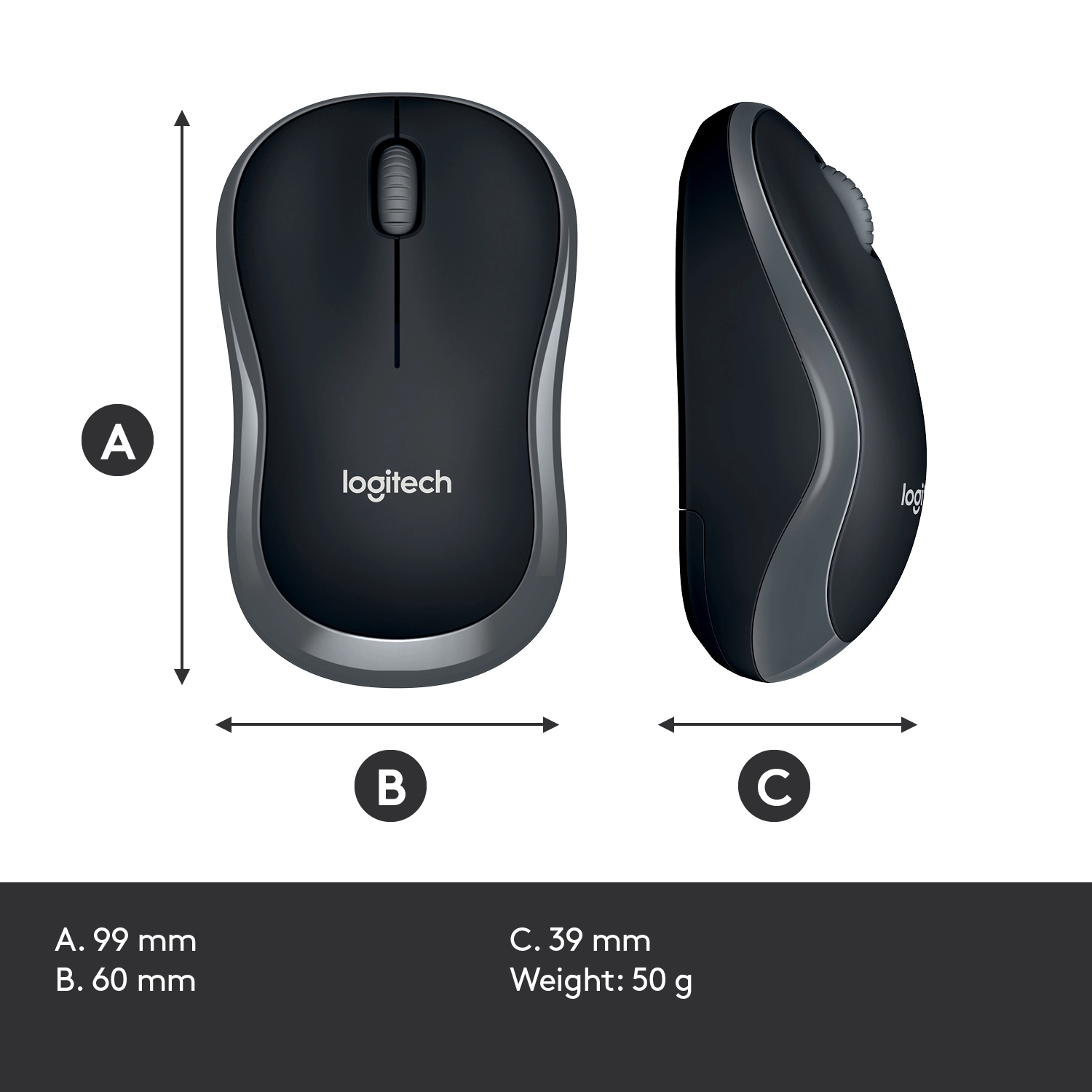 M185 Mouse - Wireless