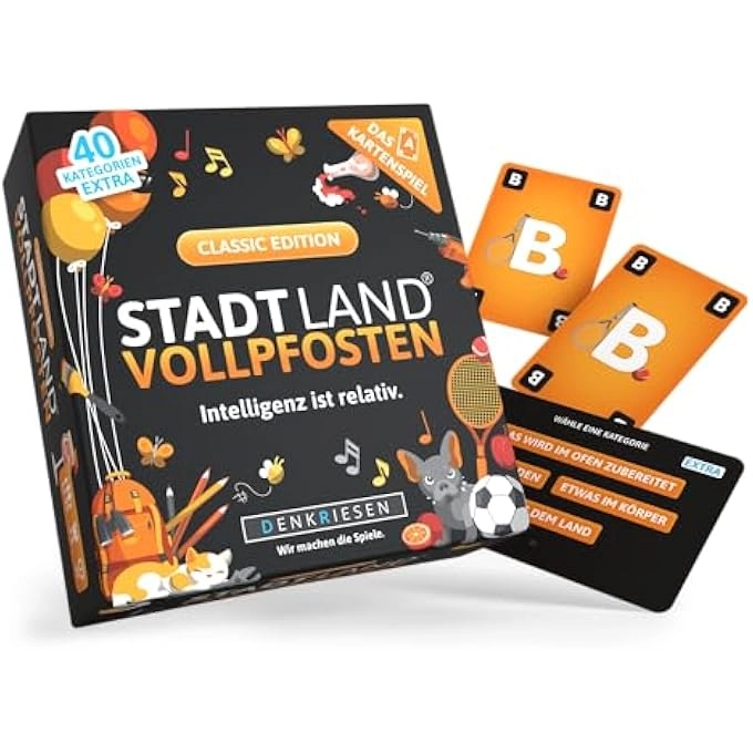 rayihni STADT LAND VOLLPFOSTEN: Classic Edition - Card Game