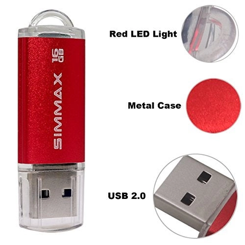 USB Flash Drive - USB 2.0 Pack 16GB