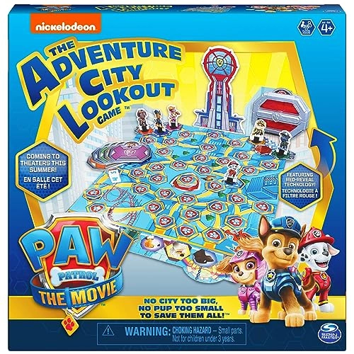 PAW Patrol: The Movie Adventure City Lookout Tower - Board Game