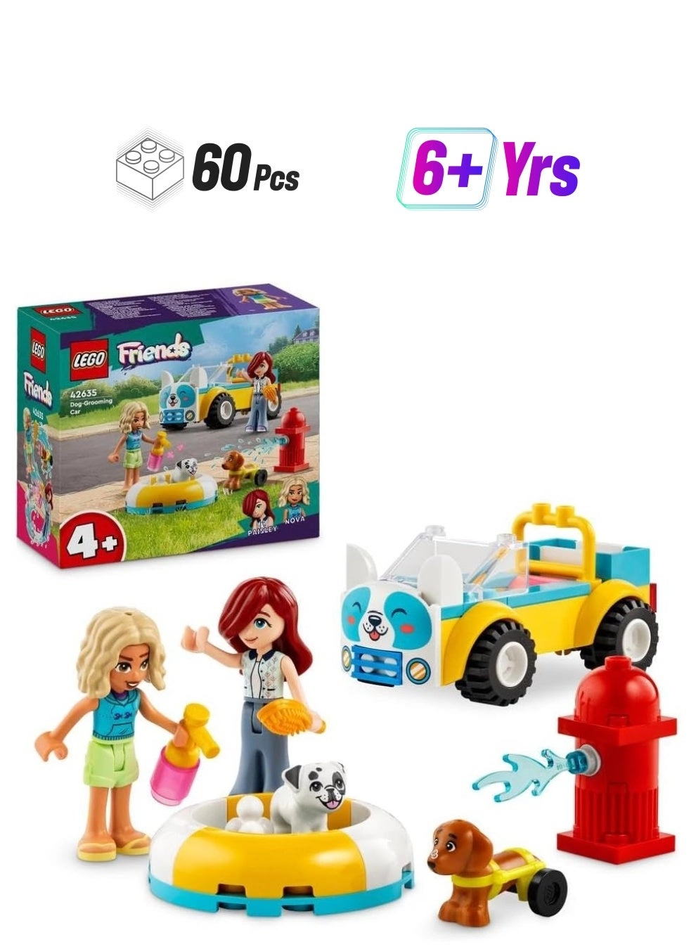 LEGO Friends Dog-Grooming Car (42635) - Animals