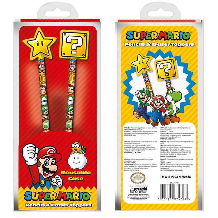 Core Pencil Topper - Super Mario 2 pcs