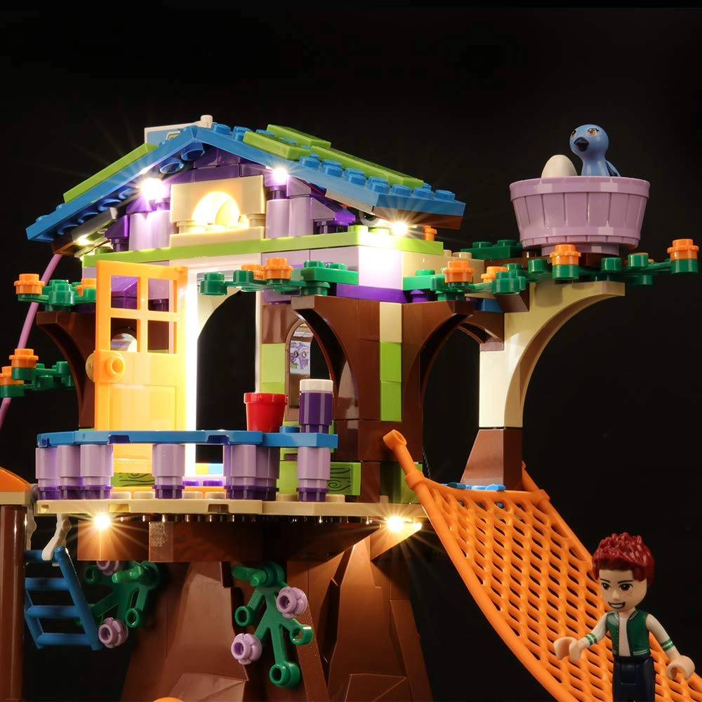 Led Lighting Kit for Mia's Tree House - Compatible with Lego 41335