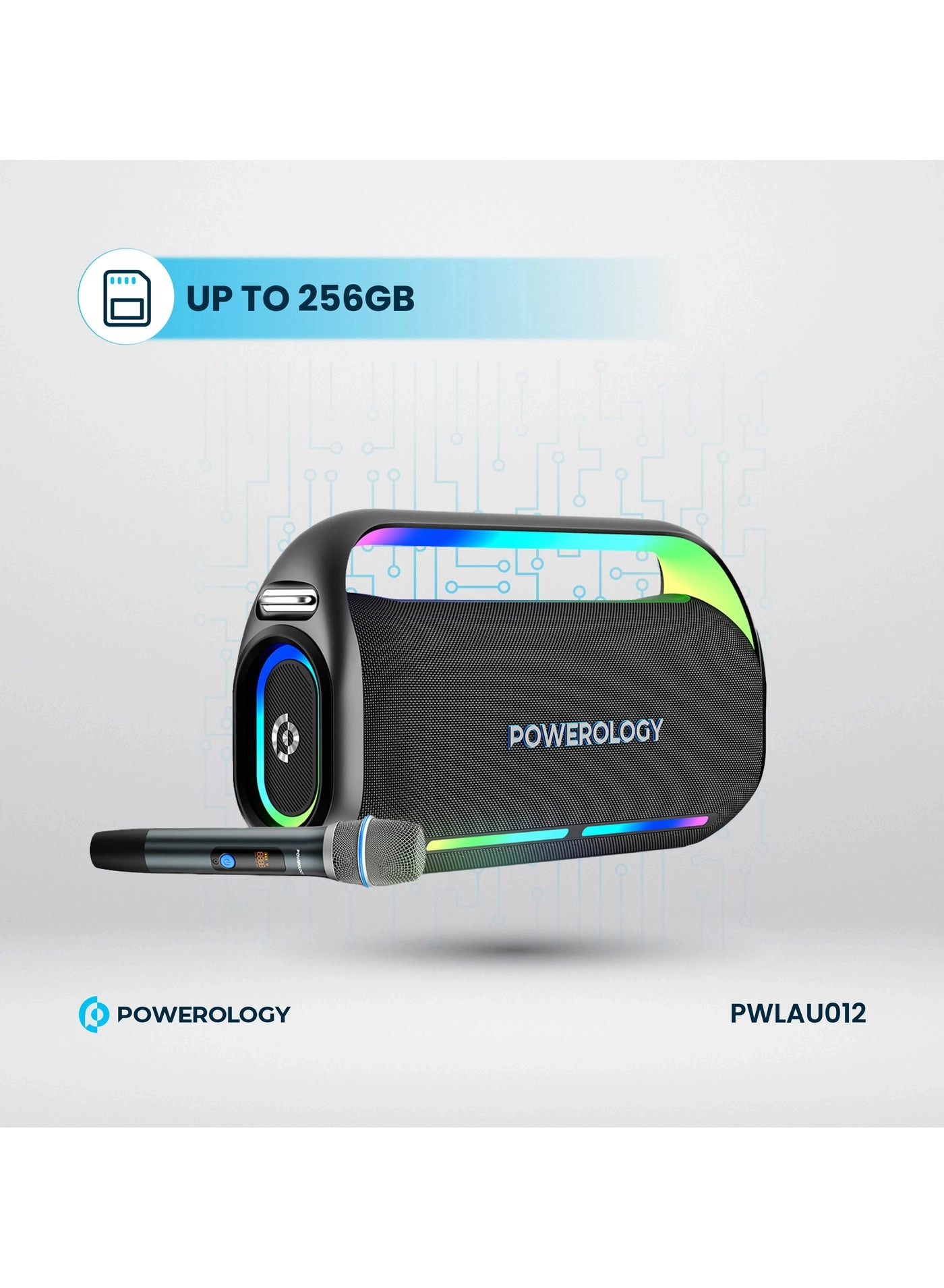 TWS Karaoke Speaker - Wireless Microphone 256GB 150W