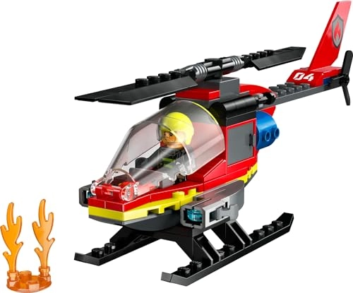 City Fire Rescue Helicopter (60411)