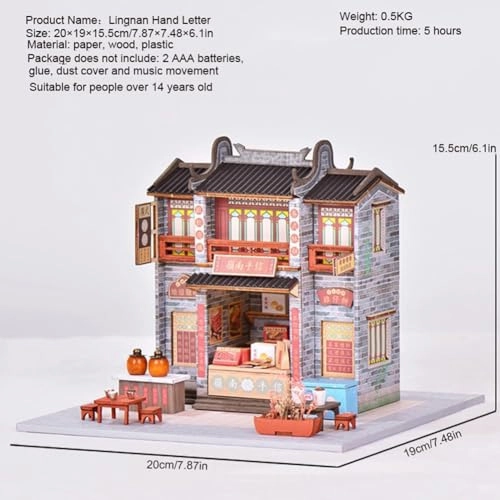 3D Wooden Puzzle Bookshelf Insert - Library of Books 1:24