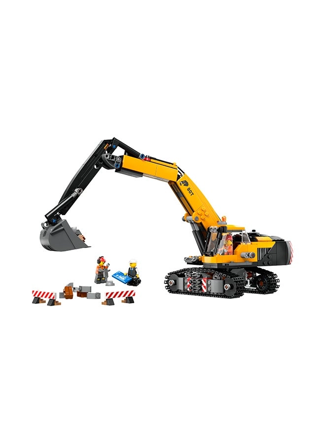 Construction Excavator - Yellow Ages 8+