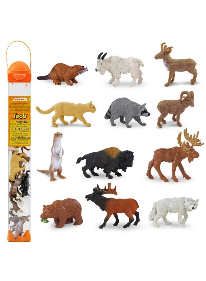 Safari Ltd North American Wildlife TOOB - 3+ 12 pieces