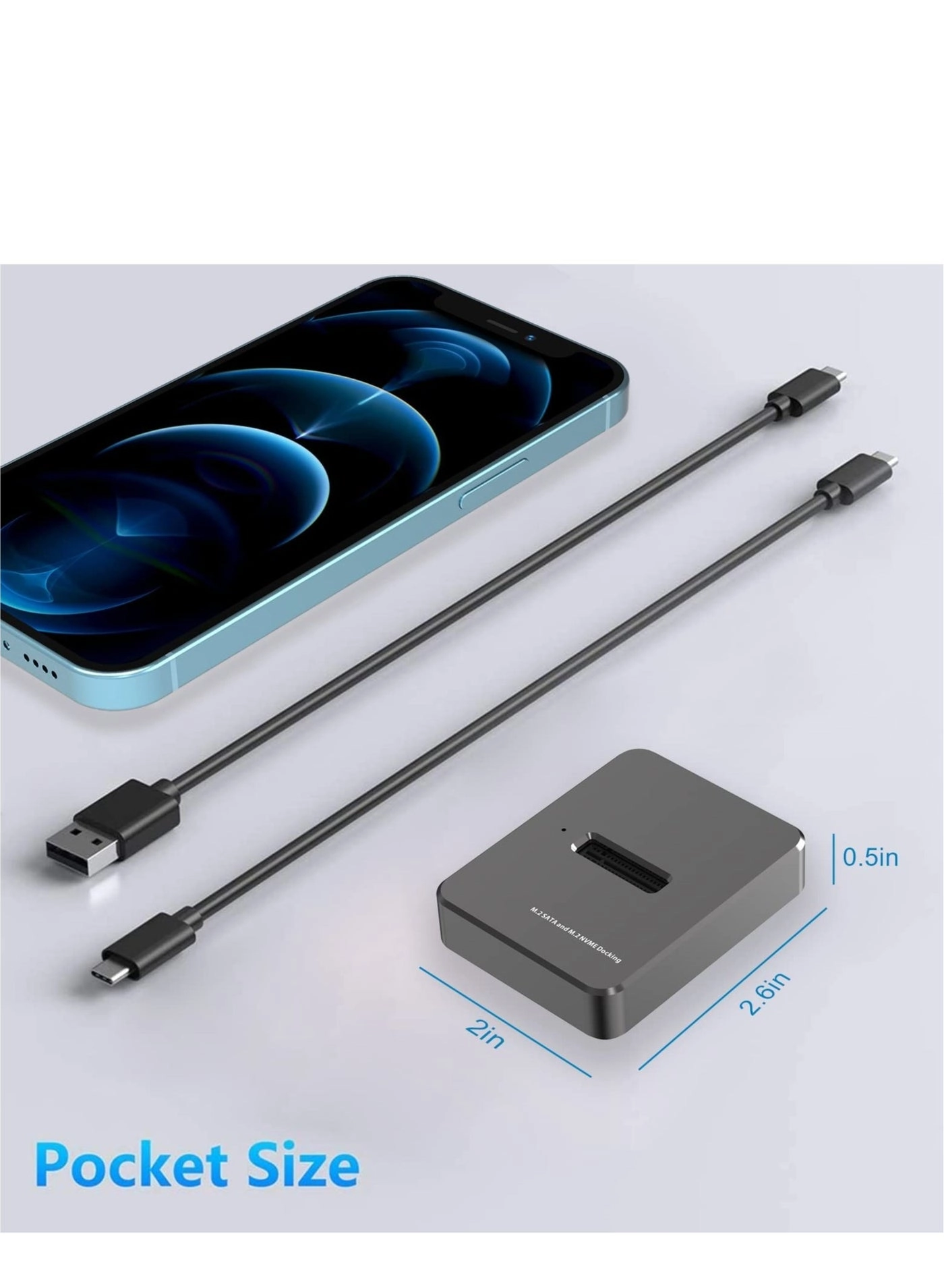 M.2 to USB Docking Station