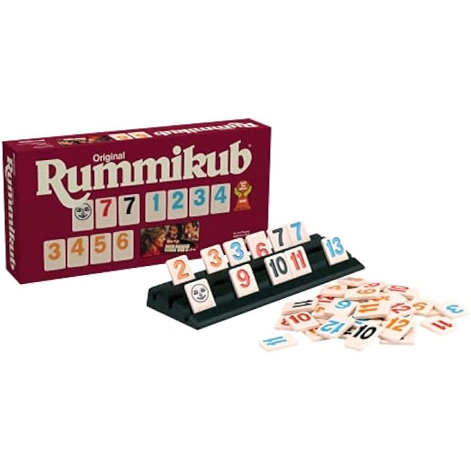 Rummikub: Original Retro Style Large Numbers