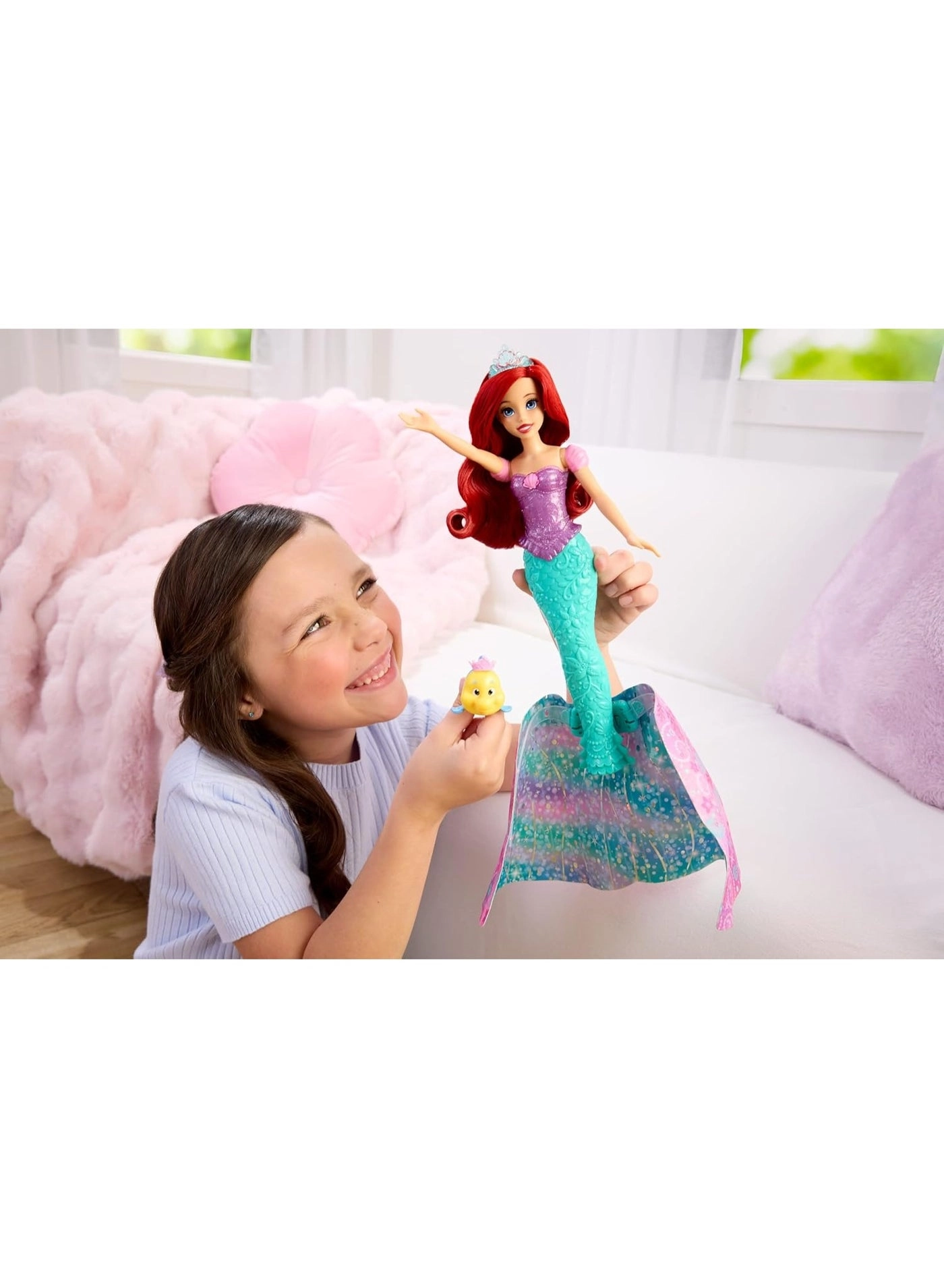 Ariel Fashion Doll - Human to Mermaid Transforming