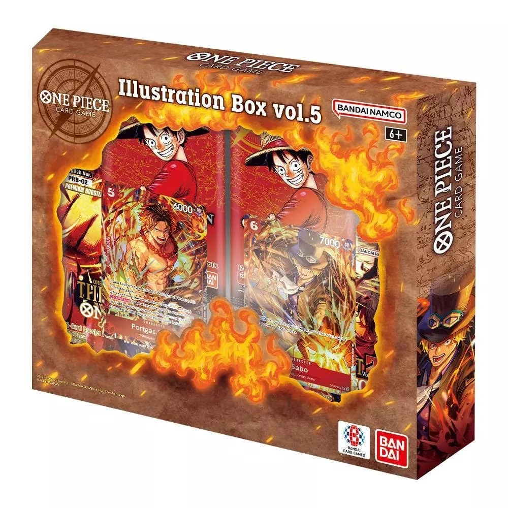 Bandai One Piece TCG Illustration Box Vol. 5 (IB-05) - 4 Packs Promos
