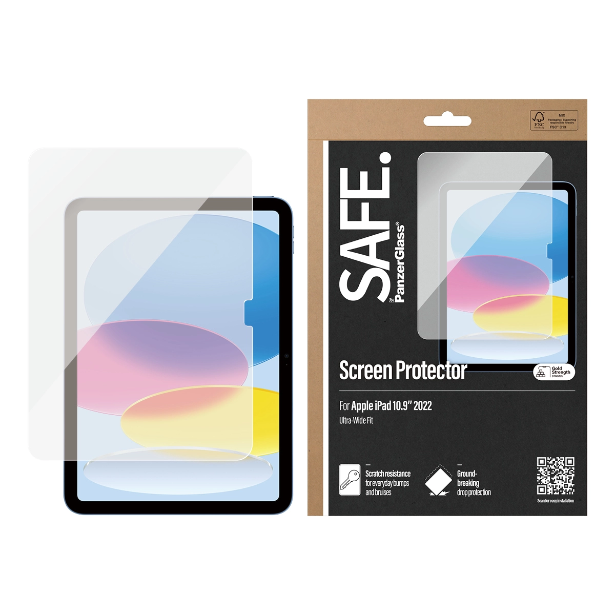 Ultra-Wide Screen Protector for iPad 10.9 (10th Gen)