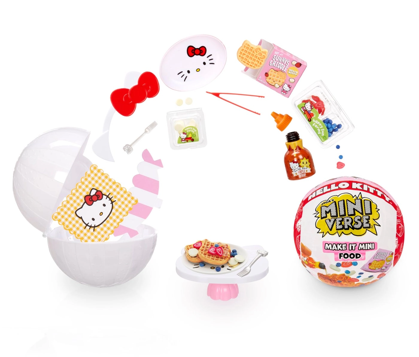 MGAS MINIVERSE Make It Mini Food Hello Kitty Mini Collectibles - 8+ years