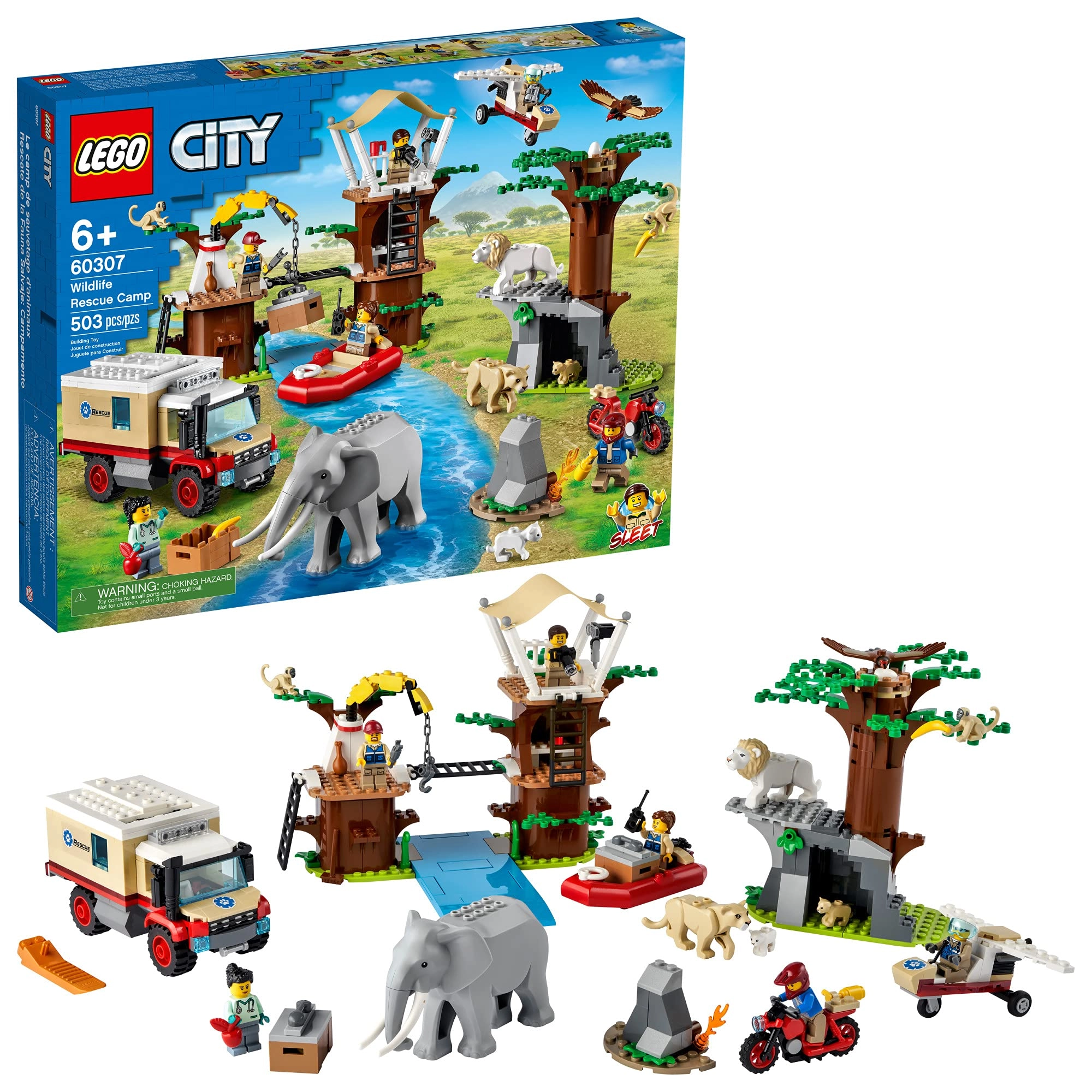 LEGO City Wildlife Rescue Camp (60307) - 6 years and up