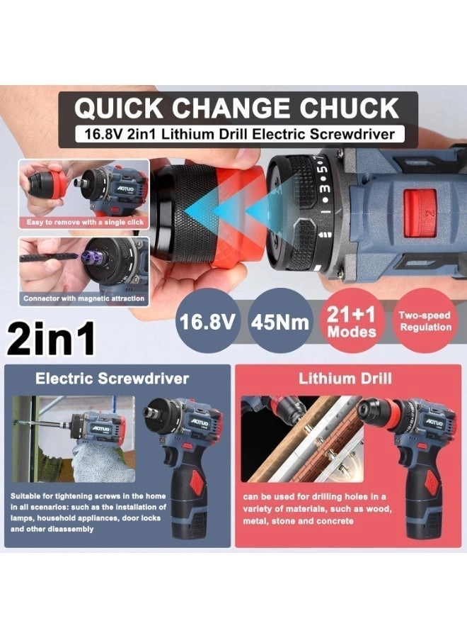 2in1 Lithium Drill - 18V Brushless