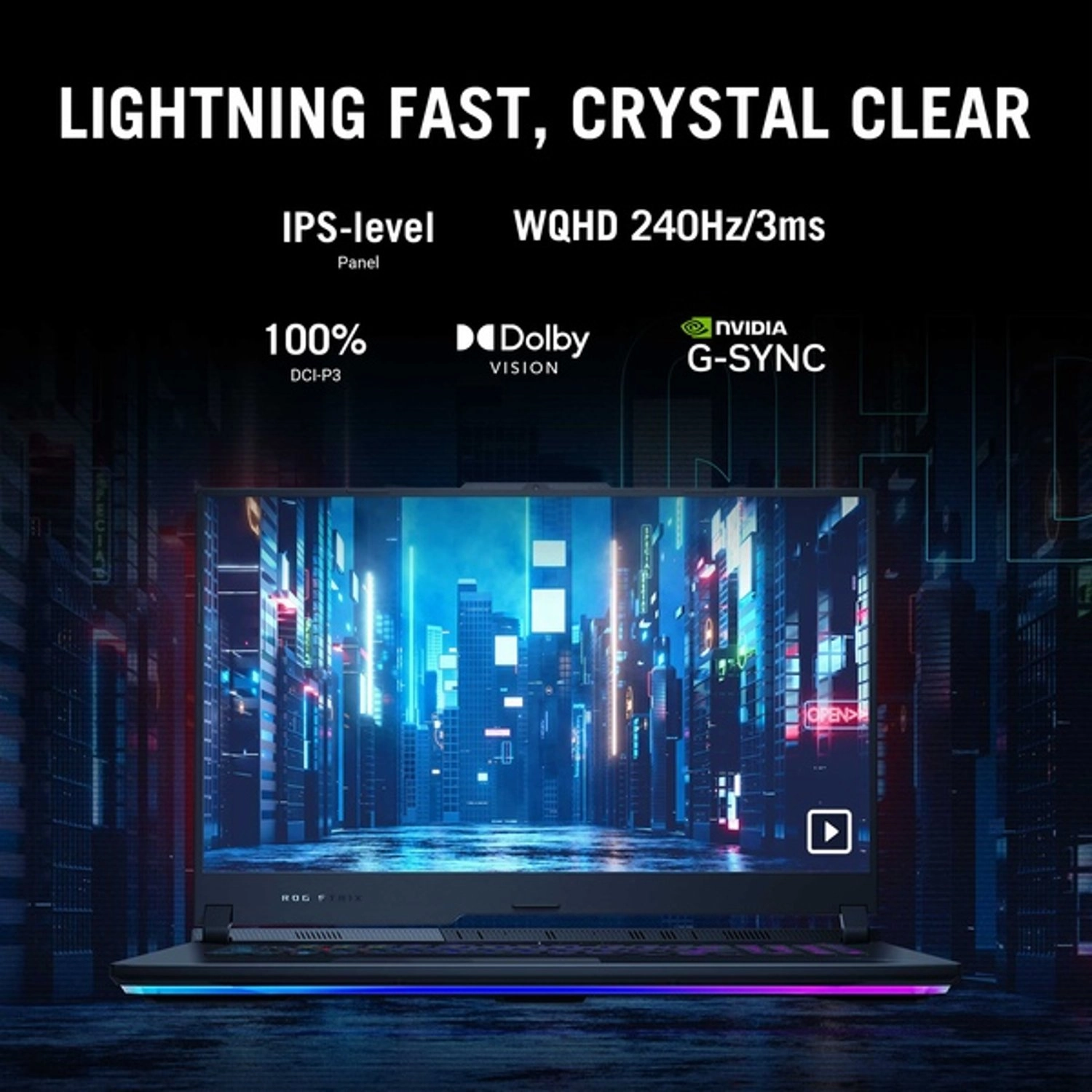 ROG Strix SCAR 17 G733PZ-LL048W - 17.3'' Ryzen 9-7945HX 32GB DDR5 1TB SSD