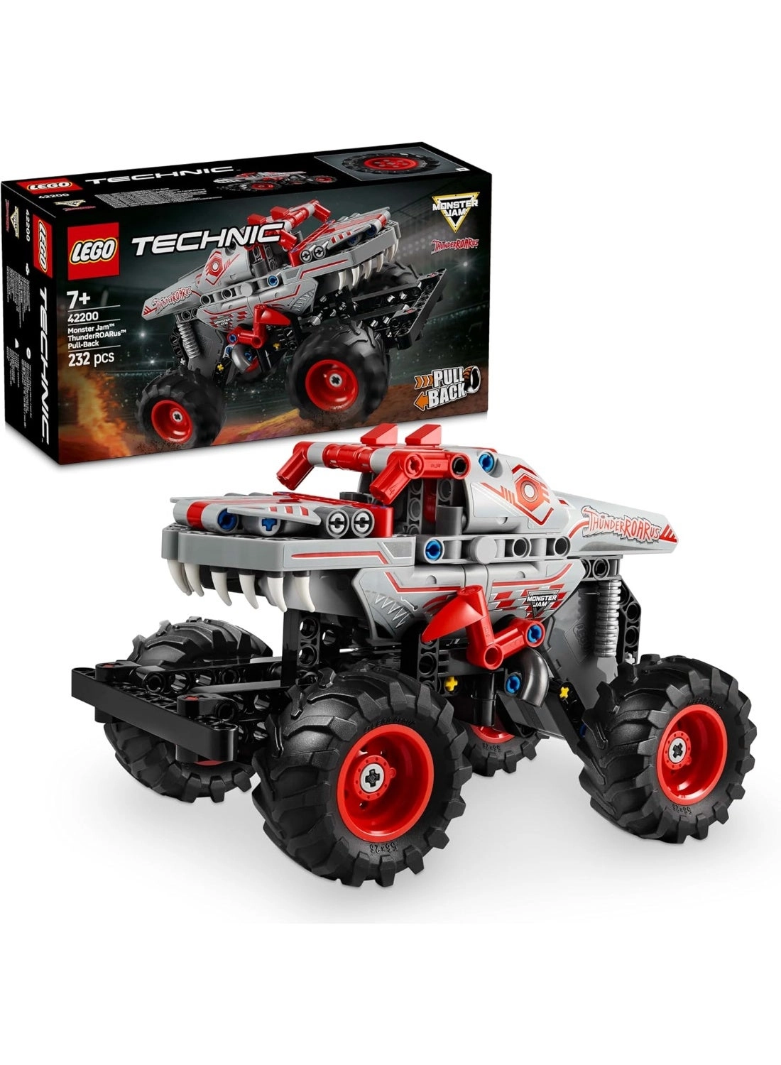 ThunderROARus - Pull-back truck 7+