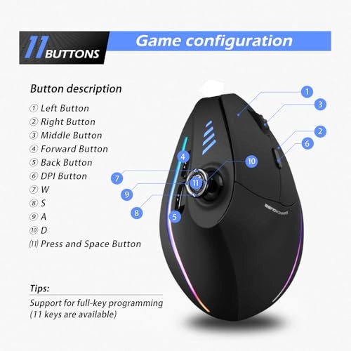 F18 Gaming Mouse - Bluetooth USB