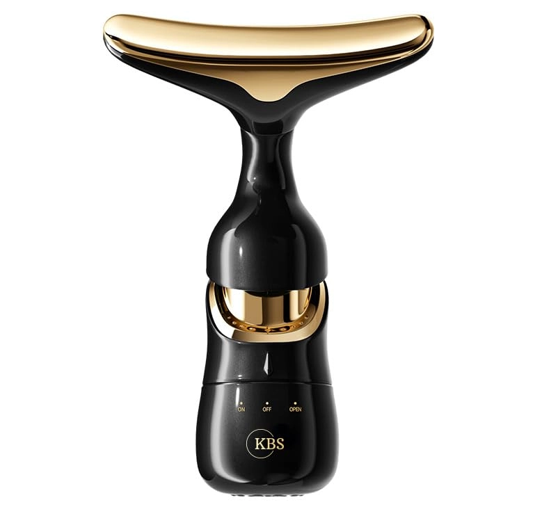 KBS Essentials Face, Eye and Neck Massager - Battery Powered Vibration