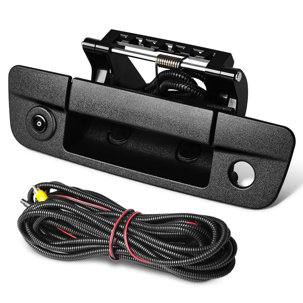 BJYXSHOP Tailgate Handle Backup Camera - Night vision RCA 1080P