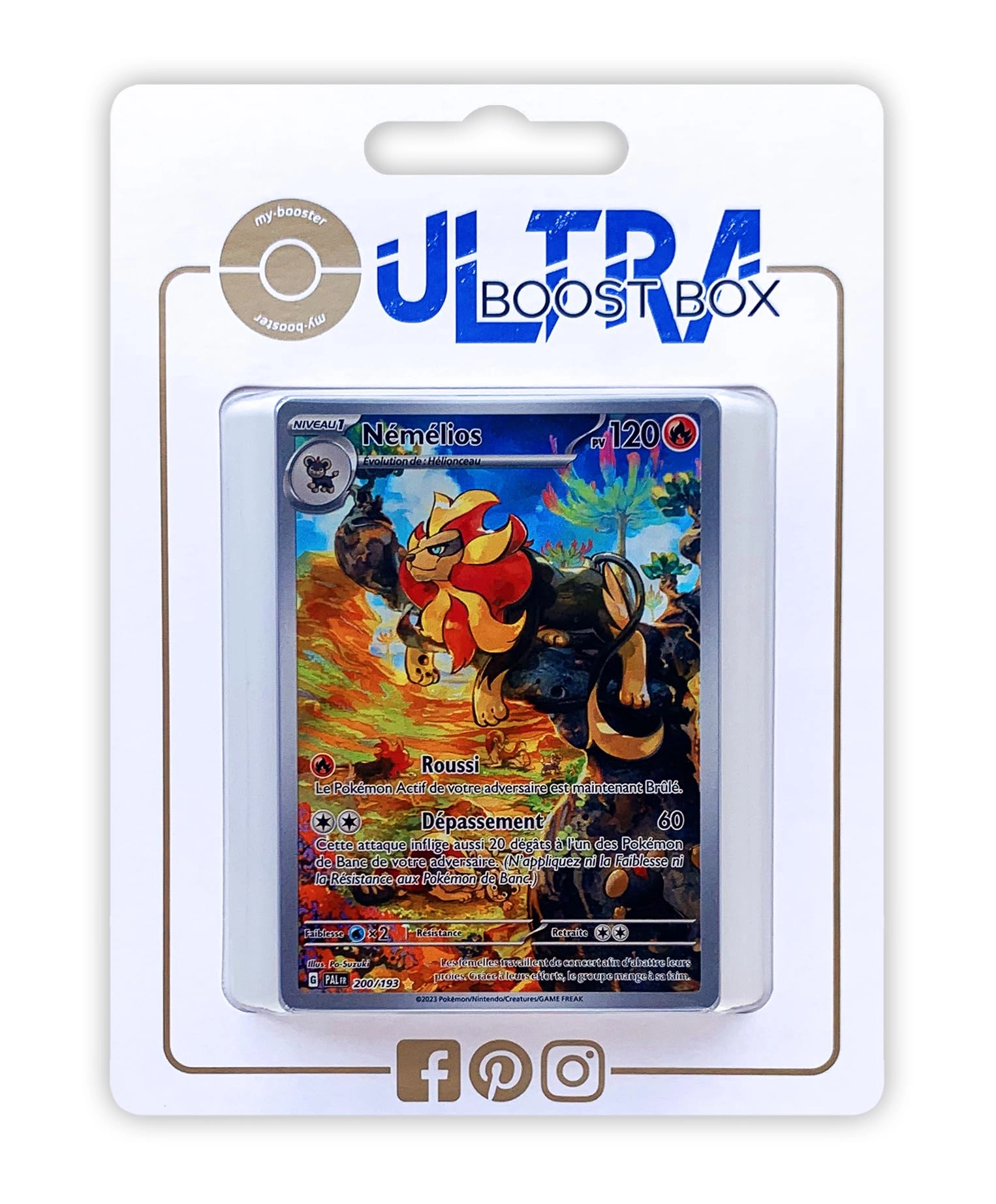 my-booster Pokémon Ultraboost  SV02-FR-UB-200 - French 10pcs