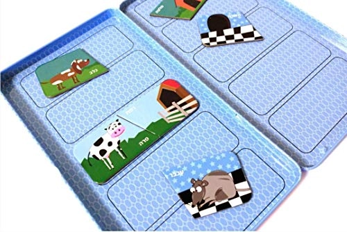 Magnetic Travel to Go Animal Homes-Matching Game - 3 years and up 1 pieces