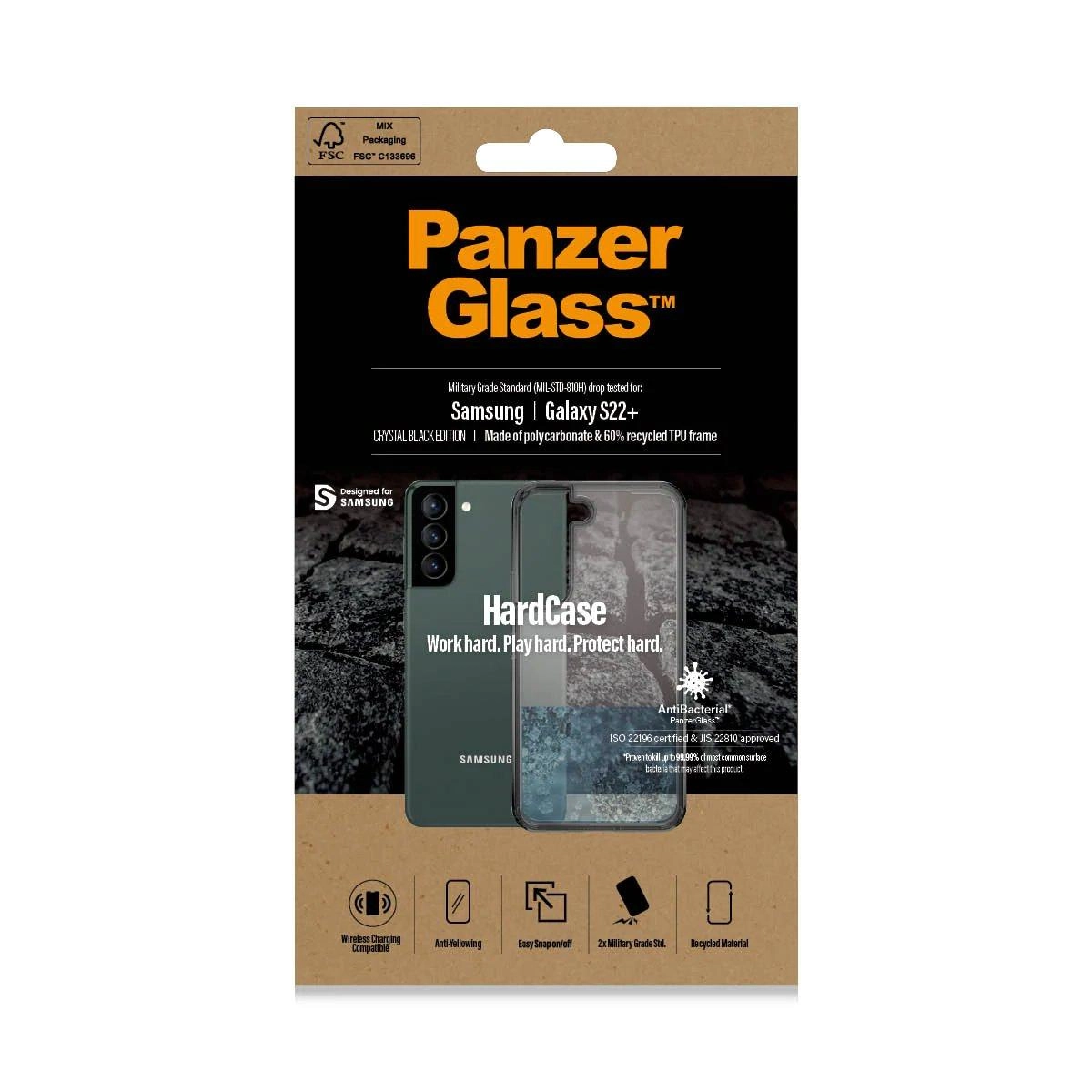 PanzerGlass HardCase Hard Case for Samsung Galaxy S22 Plus