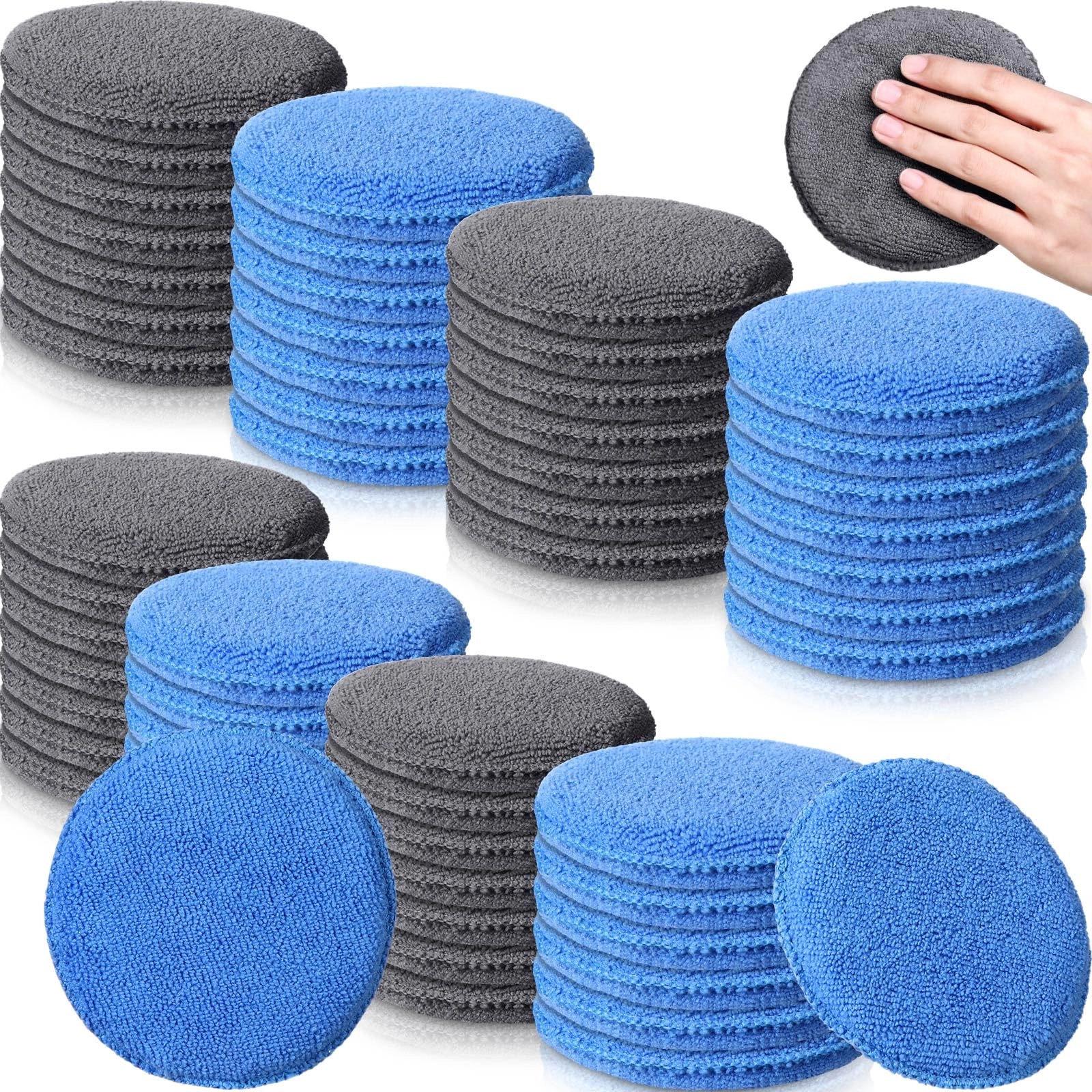 filltouch Microfiber Wax Applicator Pads - 5 Inches
