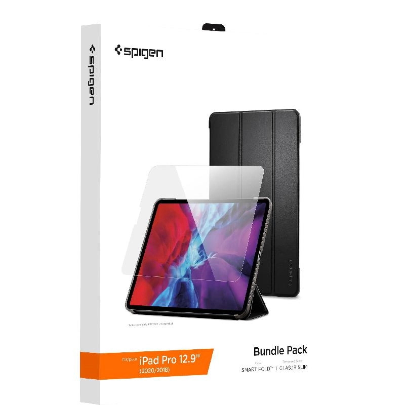 Smartfold Case with Glass for iPad Pro 12.9-inch (2020) / 12.9-inch (2018)