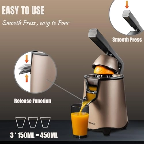 Electric juicer - 600 watts 500 Milliliters