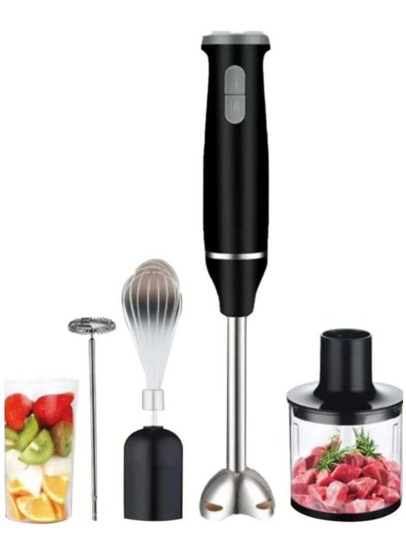 GENNEXT Hand Blender - 5 in 1 Stainless Steel Stem 6-Speed