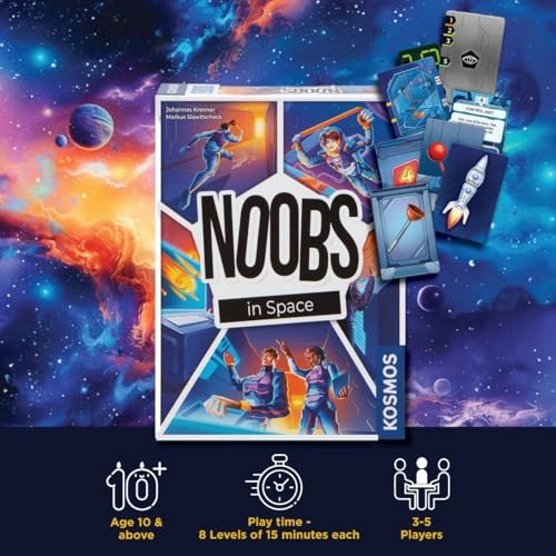 Noobs in Space - ages ten and up