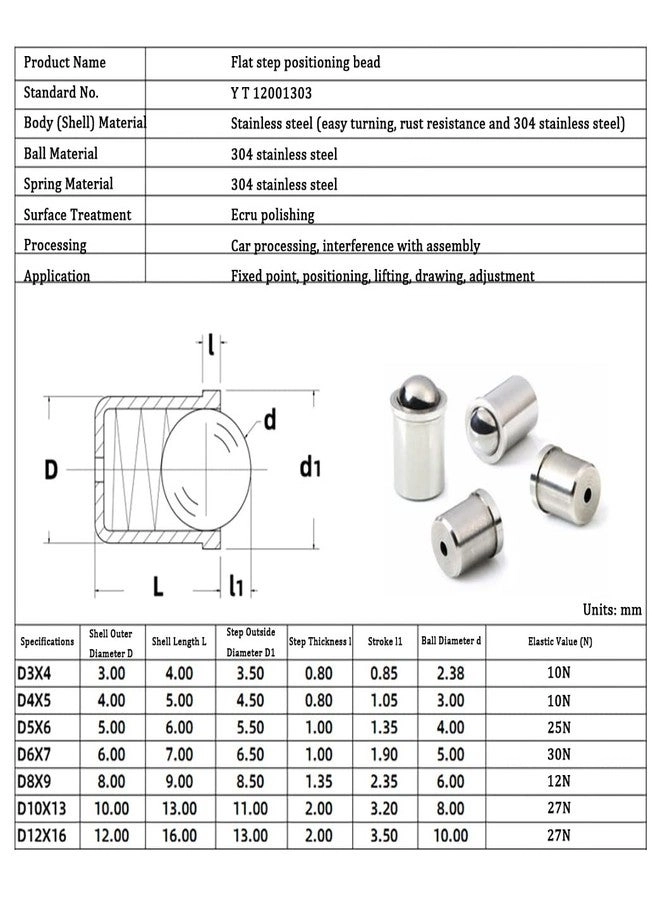 Ball Plunger - 20Pcs (2 x 3, 5N)