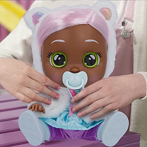 Pearly Baby Doll - 12" Pastel Pink Hair Blue Dress Ages 18+