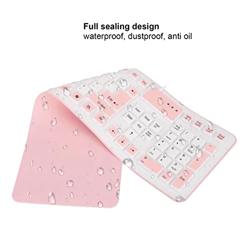 Foldable Silicone Keyboard - Wired