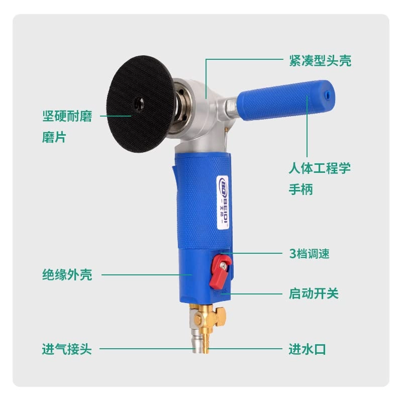 Random-Orbit Sander - 5mm eccentric 125mm pneumatic