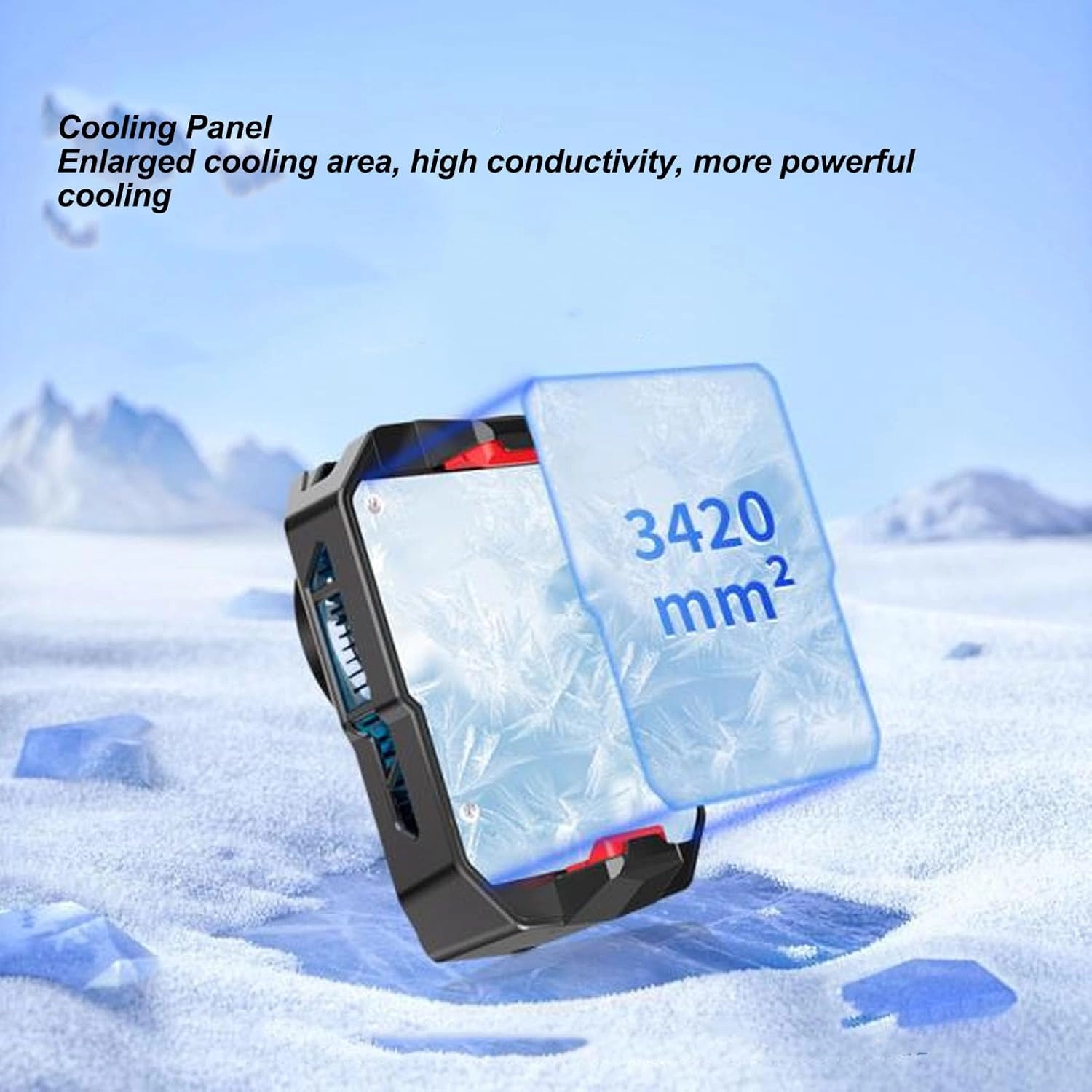 Mobile Phone Cooling Fan - 3-Speed Silent