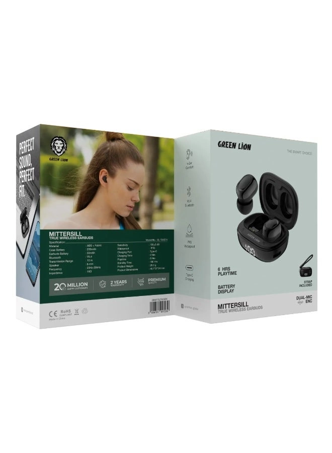 Mittersill True Wireless Earbuds Wireless Earbud