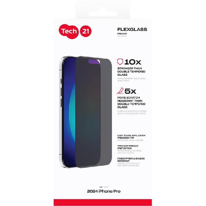 Privacy Tempered Glass Screen Protector for iPhone 16 Pro Max