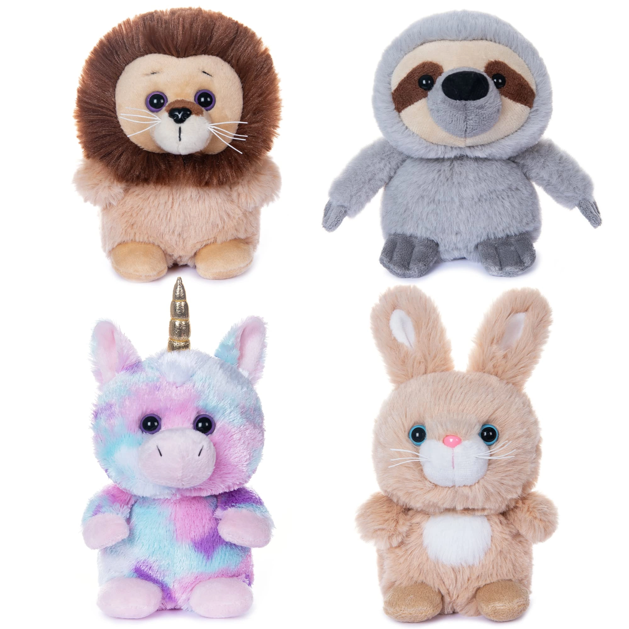 My OLi Unicorn - 5" + Lion - 5" + Rabbit - 5" + Sloth - 5"